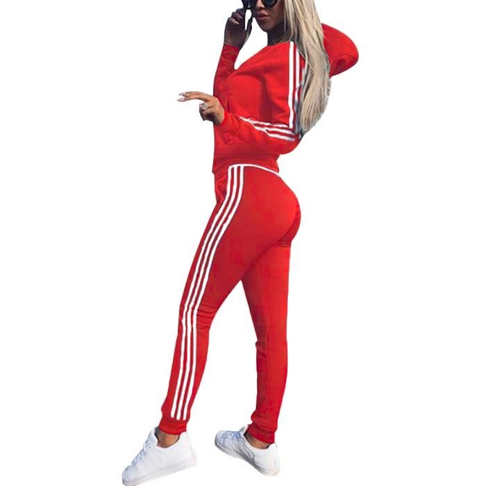 jogging adidas rouge et noir