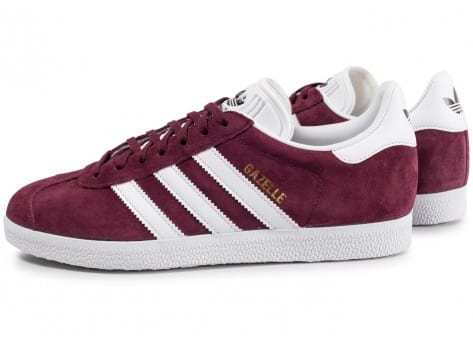 adidas gazelle bordeaux jaune