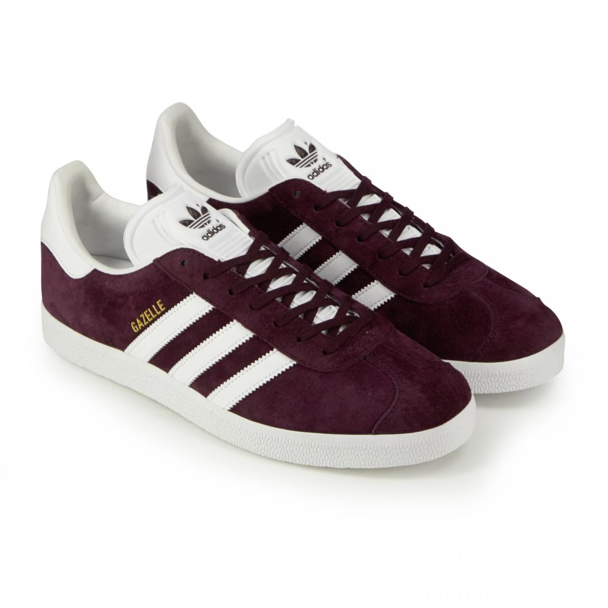 adidas gazelle bordeaux femme pas cher