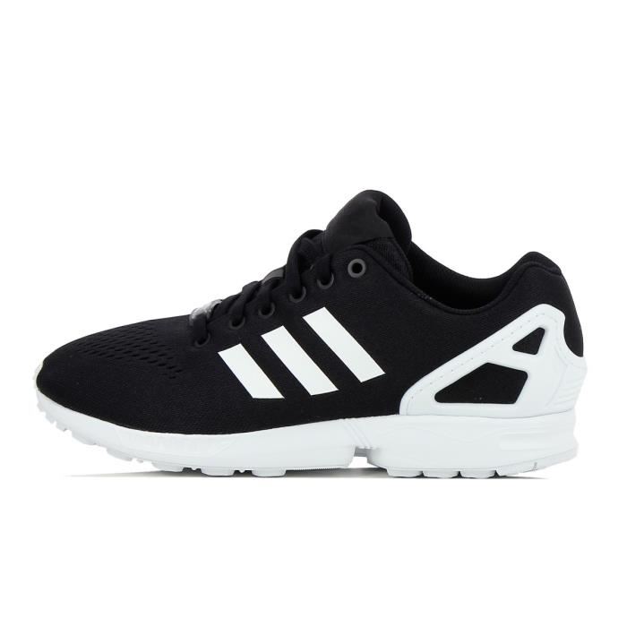 zx flux noir et blanc femme