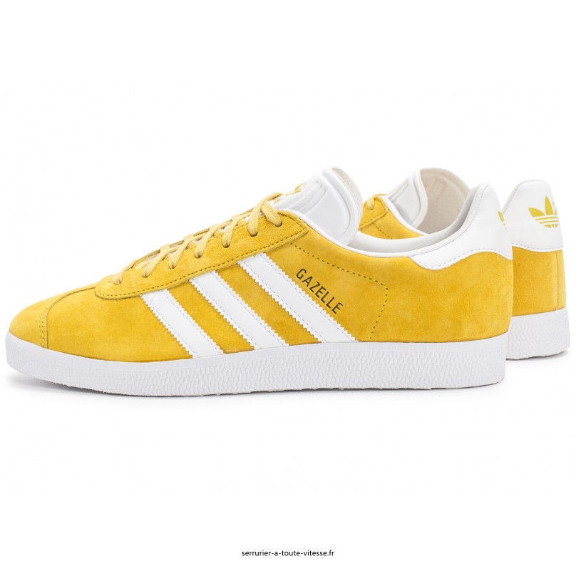 adidas gazelle jaune femme