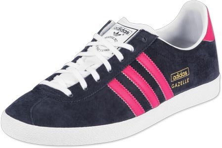 adidas gazelle noir et rose