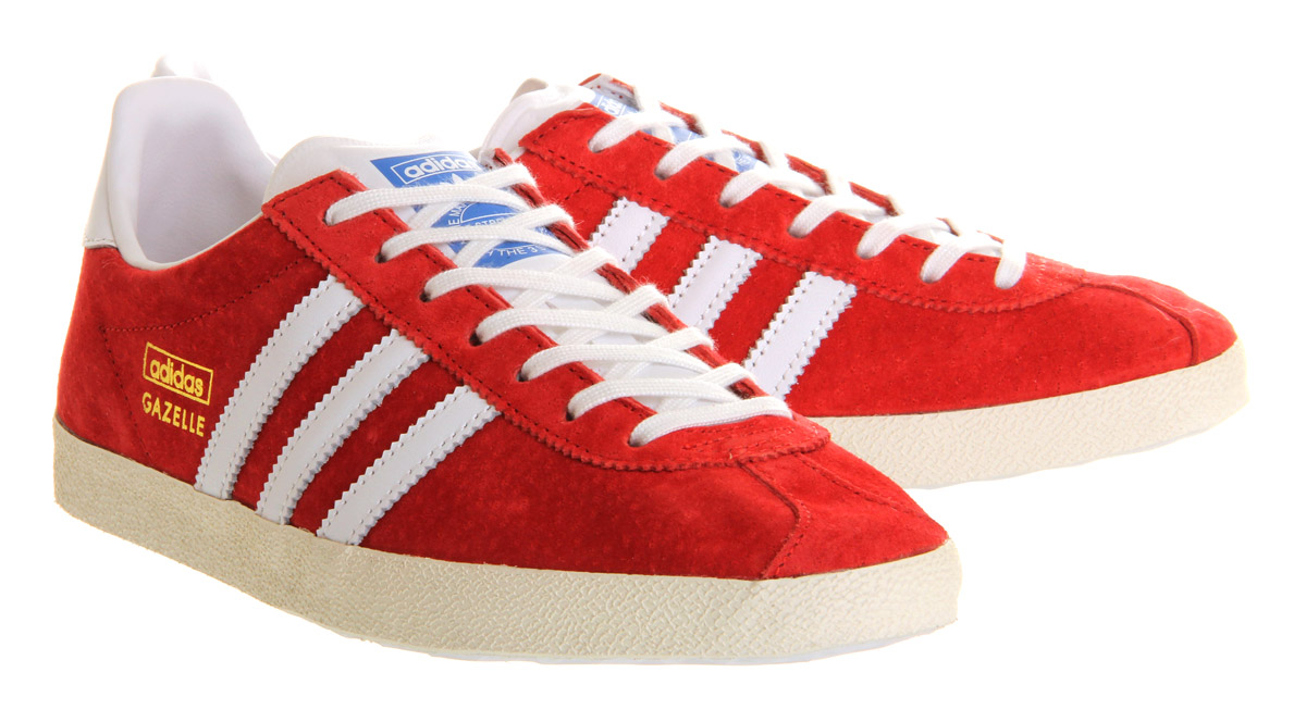 gazelle adidas rouge homme