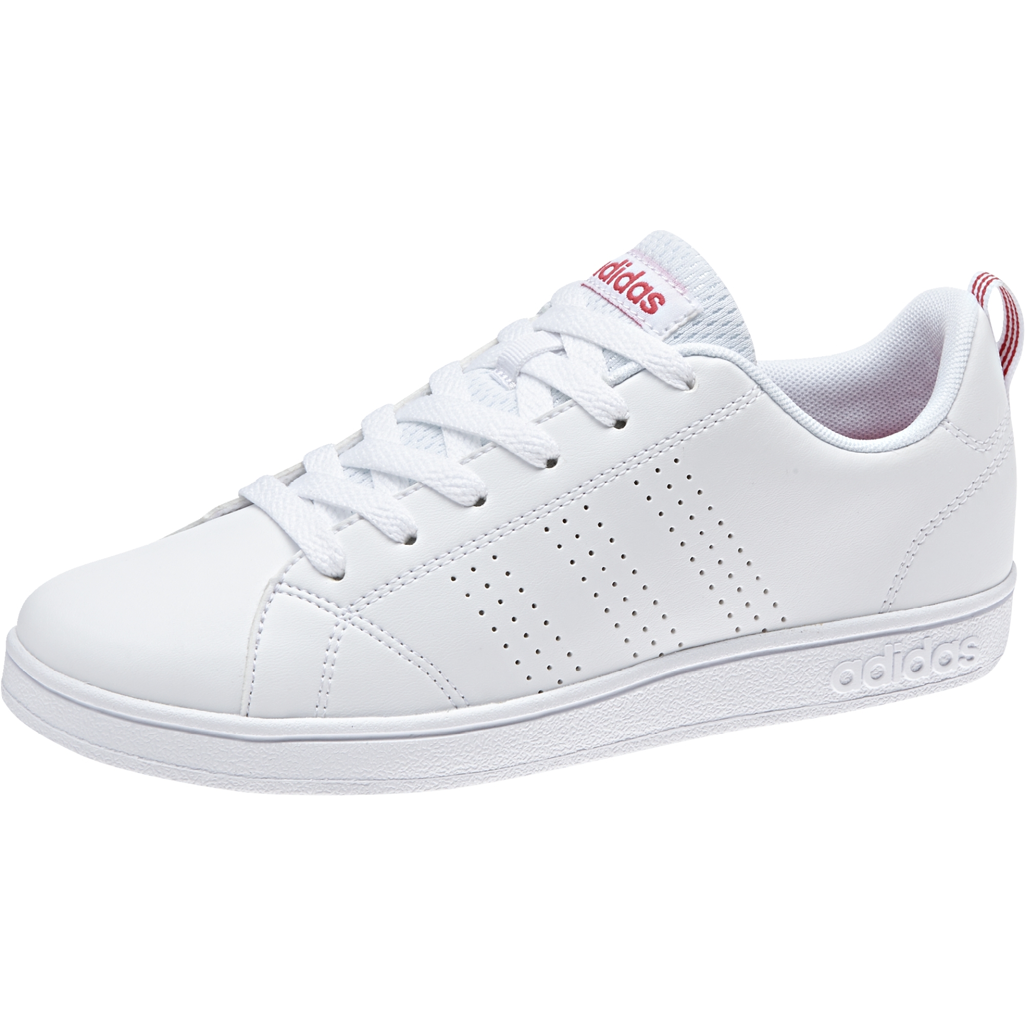 chaussure femme adidas blanc et rose