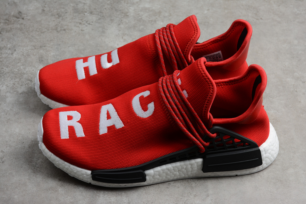 adidas human race rouge