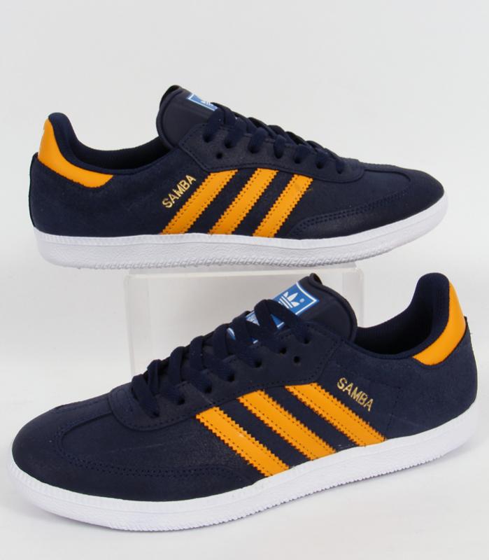 adidas samba bleu