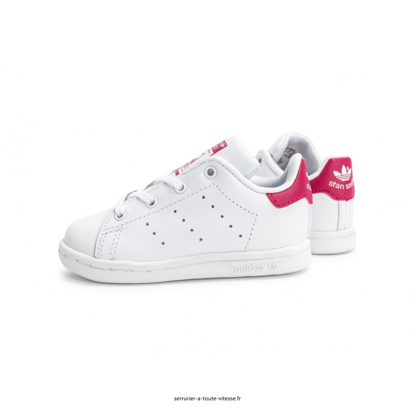 stan smith rose bebe fille