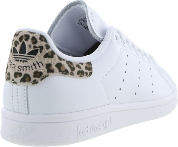 stan smith leopard noir