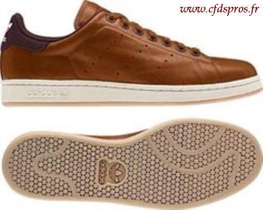 adidas stan smith Marron femme