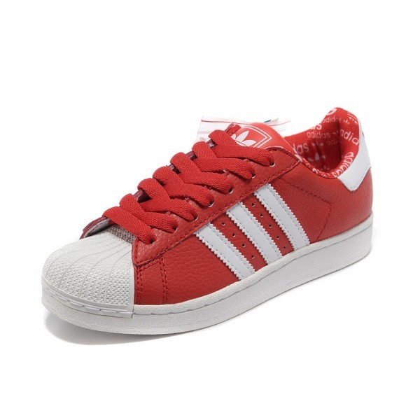 adidas superstar 2 rouge pas cher