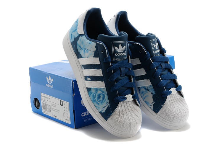 superstar bleu et rouge