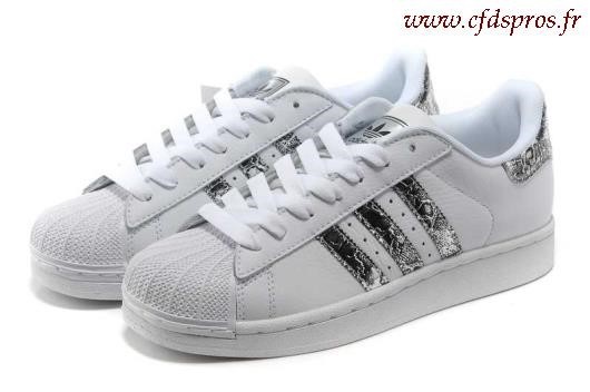superstar noir et blanche pailletée