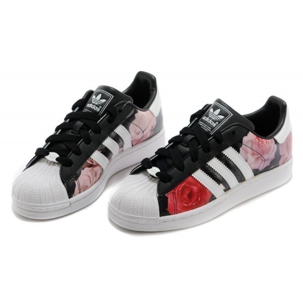 adidas superstar rose rouge