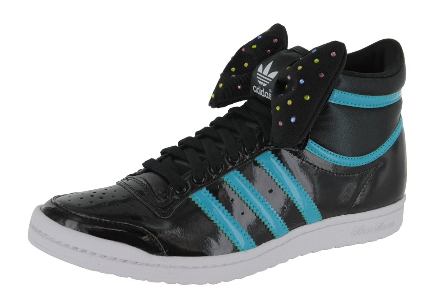 adidas top ten noeud papillon bleu