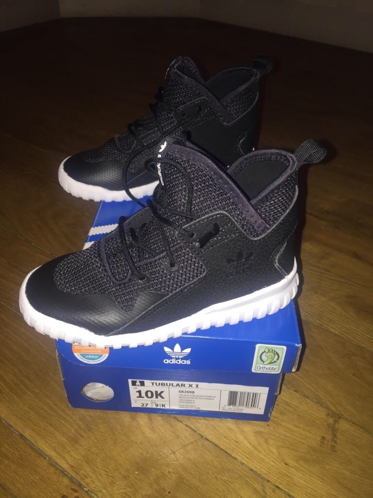 adidas tubular Blanc enfant