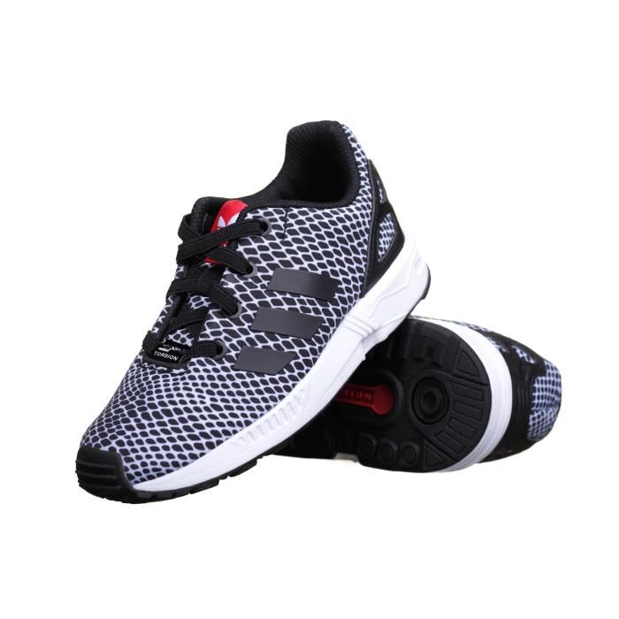 adidas zx flux enfant blanc