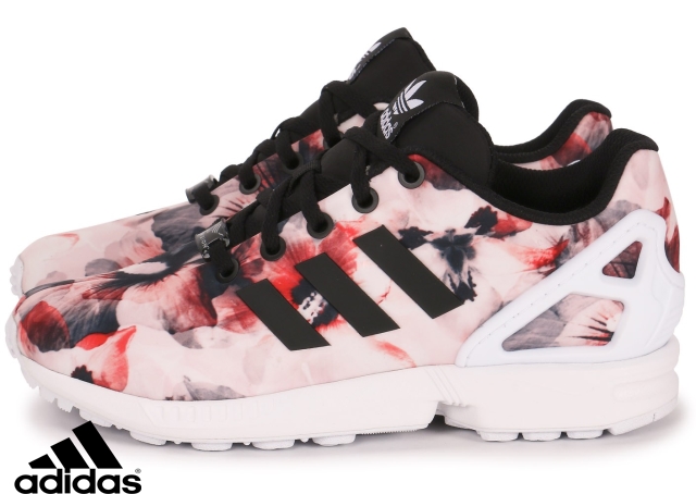 zx flux femme rouge
