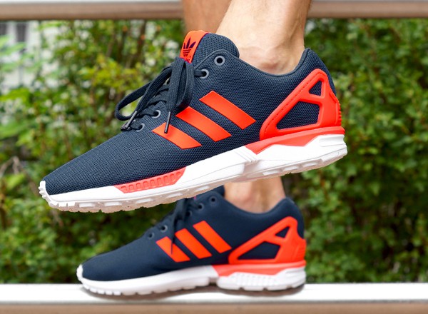 zx flux bleu marine homme