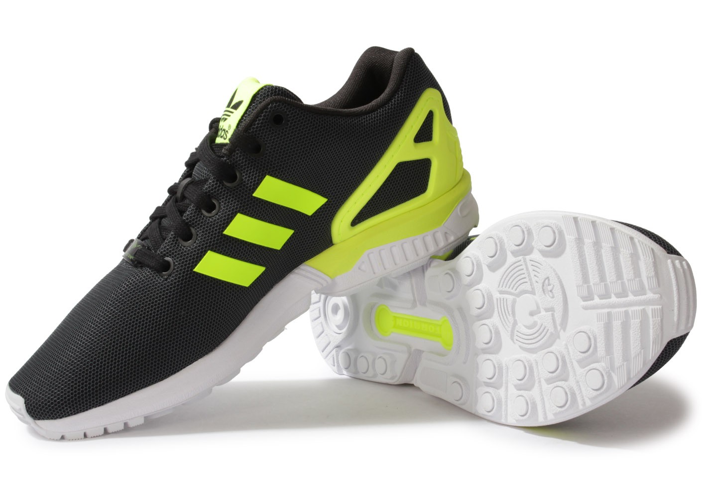 Zx flux noir et jaune fluo hotsell