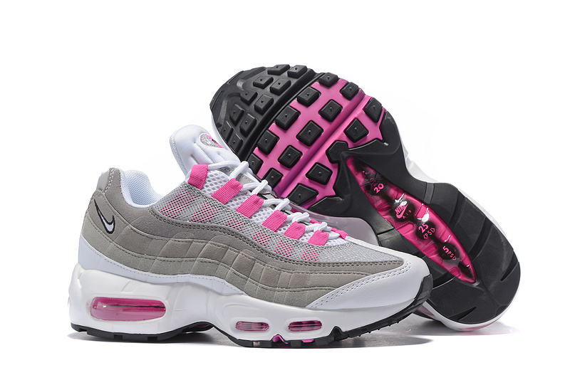 air max 95 rose et blanche