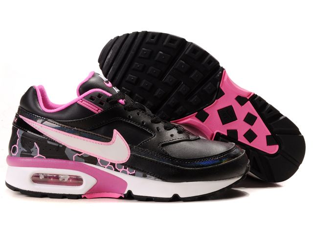 air max 180 noir rose