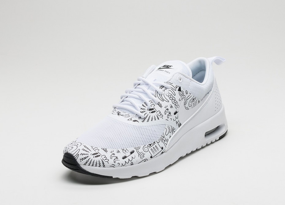 nike air max thea print noir
