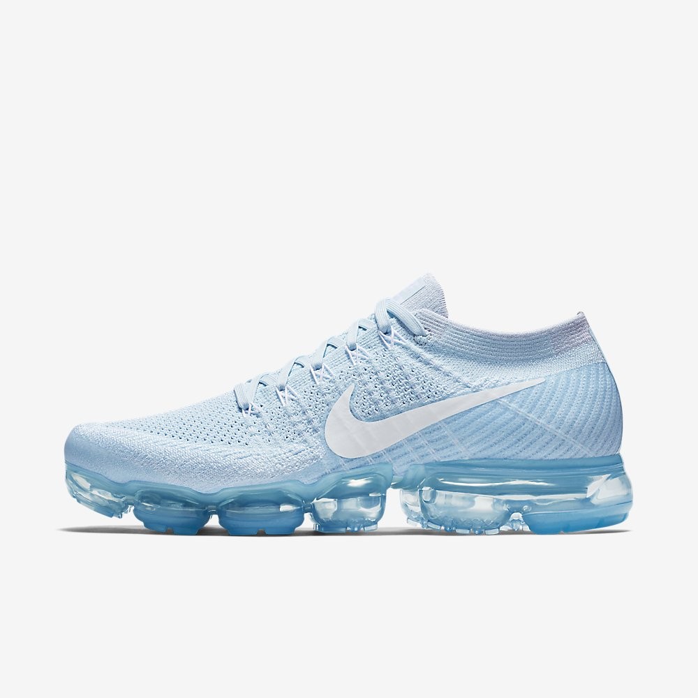 nike vapormax blanche et bleu
