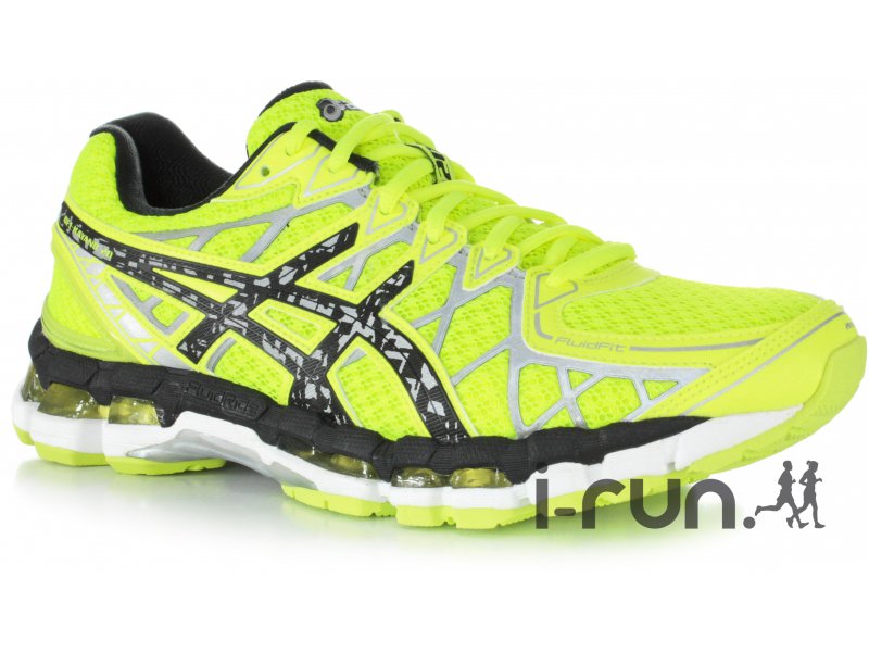 asics jaune homme
