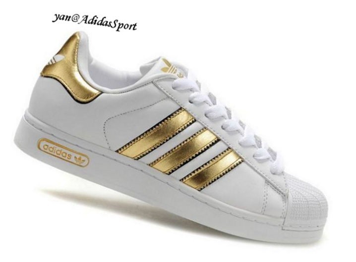 adidas superstar femme doré