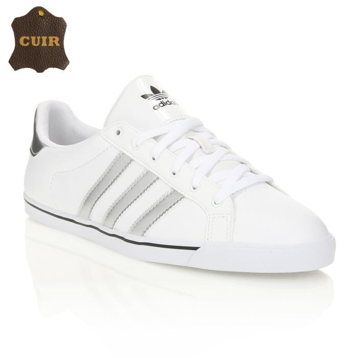 chaussure femme adidas blanche