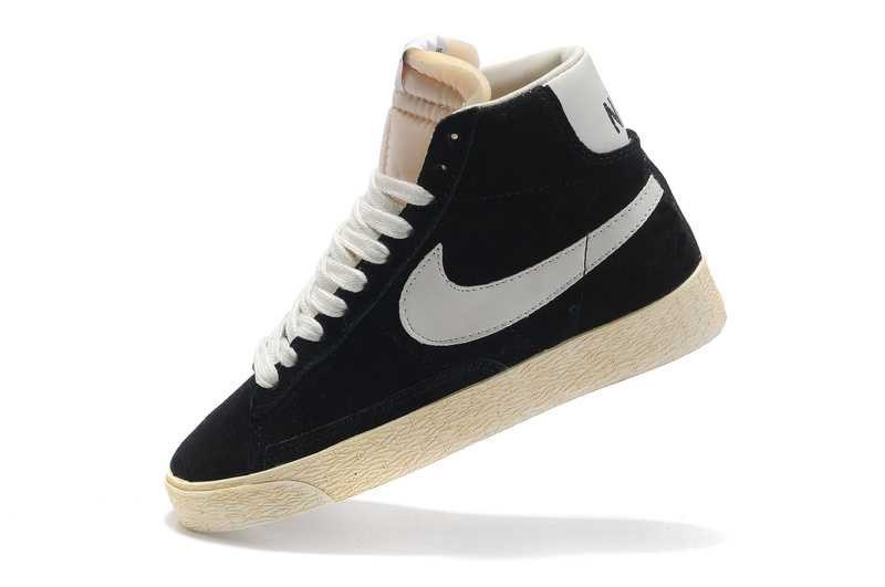 nike blazer high vintage femme gris