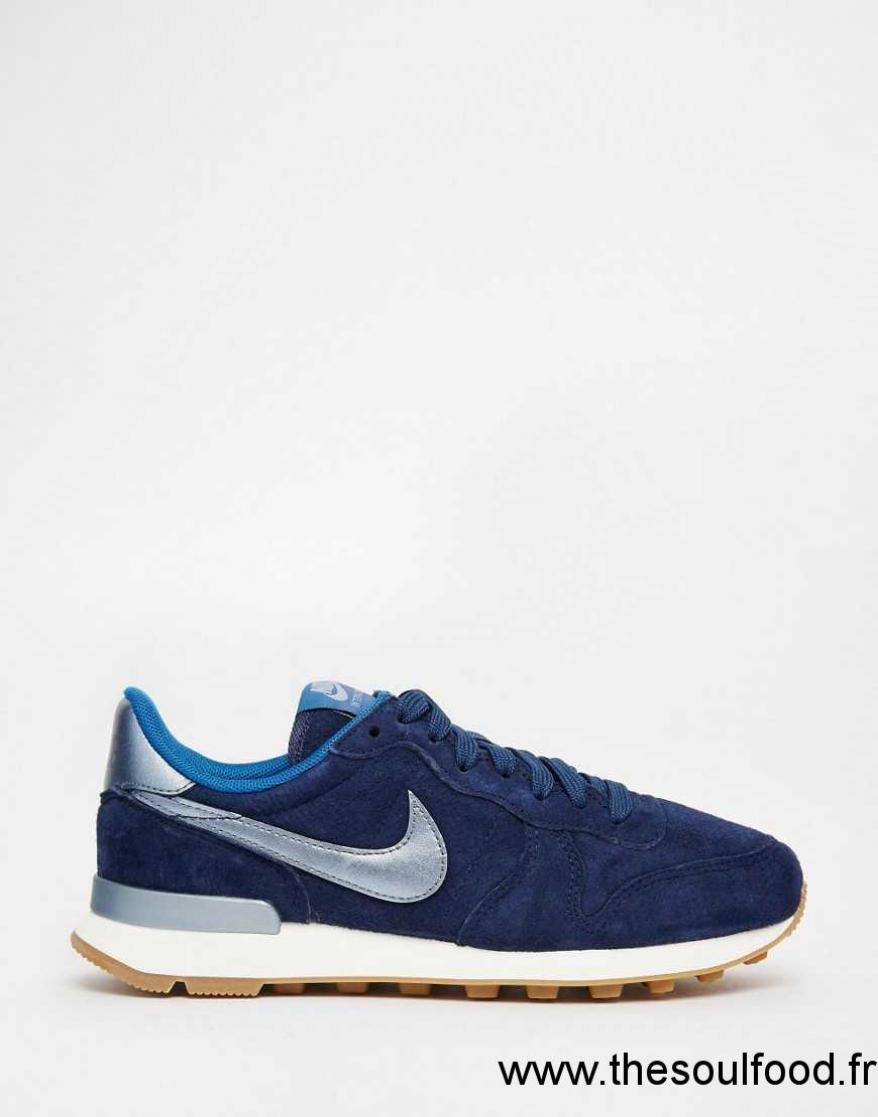 basket nike bleu marine femme