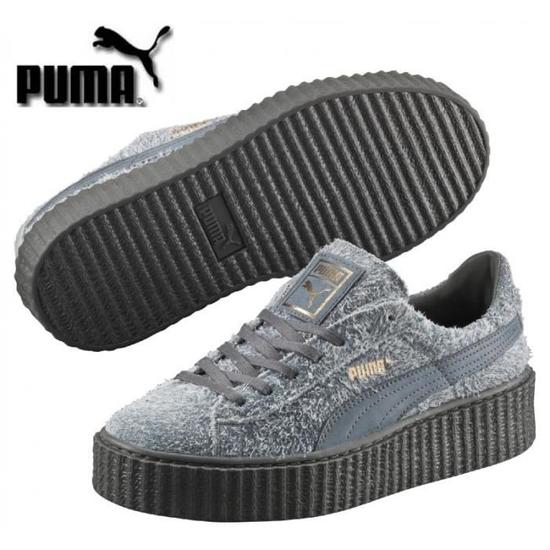 puma suede plateforme femme