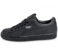 puma basket femme noir