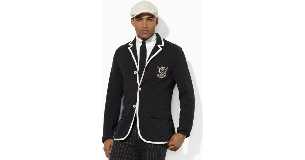 blazer ralph lauren homme