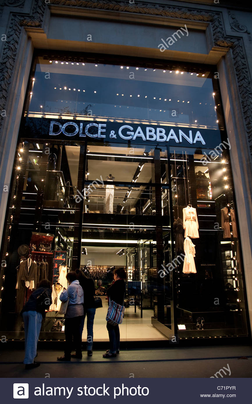 boutique dolce gabbana a paris