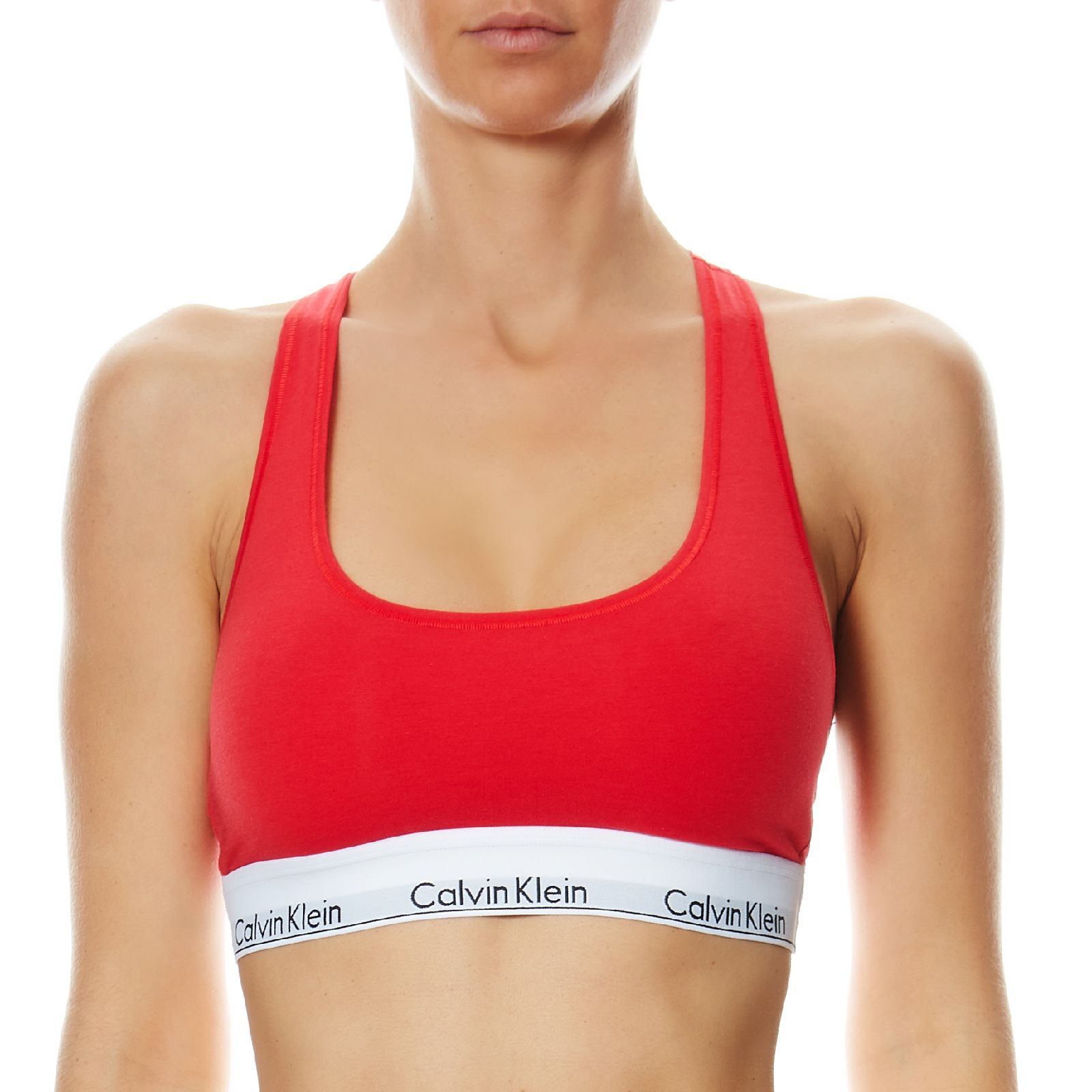 basket calvin klein rouge