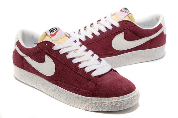 nike blazer high bordeaux