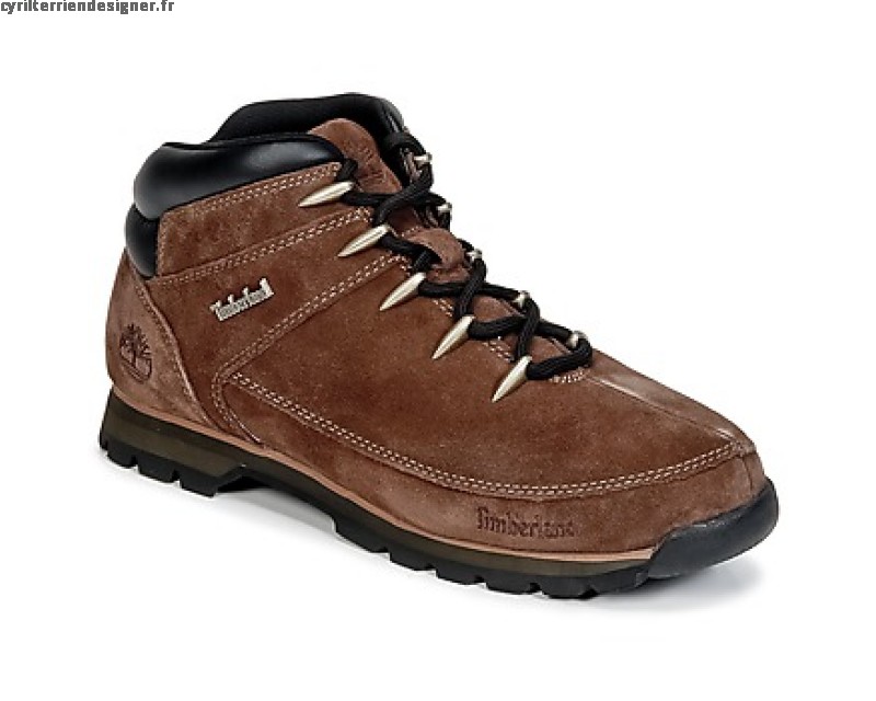 timberland euro sprint marron foncé