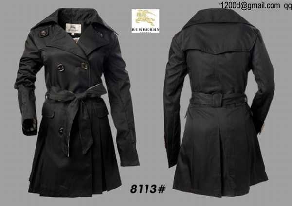 trench femme burberry pas cher